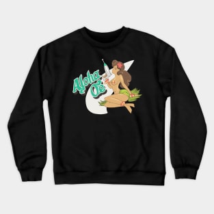 Space Dandy Aloha Oe Crewneck Sweatshirt